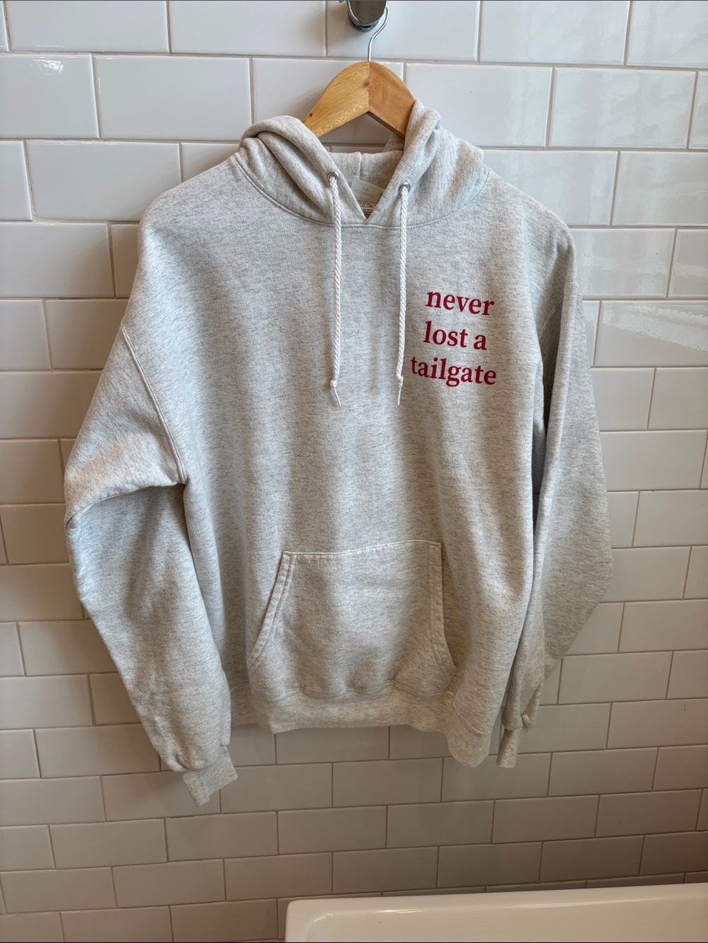 Cute game day sweatshirt! Worn maybe once